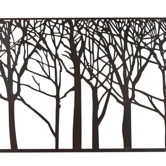 Kirkland's Home Matte Metal Tree Frame Wall Plaque- Wall Plaques