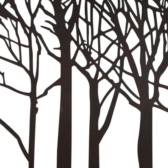 Kirkland's Home Matte Metal Tree Frame Wall Plaque- Wall Plaques