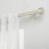 Kirkland's Home Matte Nickel Stacked Cylinder Curtain Rod, 72 In.- Curtain Rods & Hardware