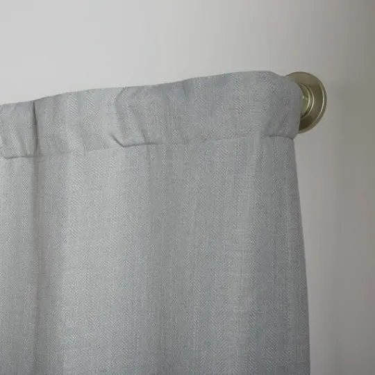 Kirkland's Home Matte Silver Hyde Wrap Around Curtain Rod, 120 In.- Curtain Rods & Hardware