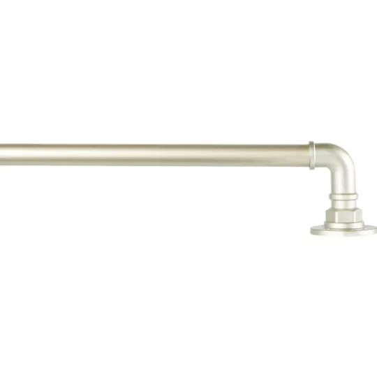 Kirkland's Home Matte Silver Hyde Wrap Around Curtain Rod, 72 In.- Curtain Rods & Hardware