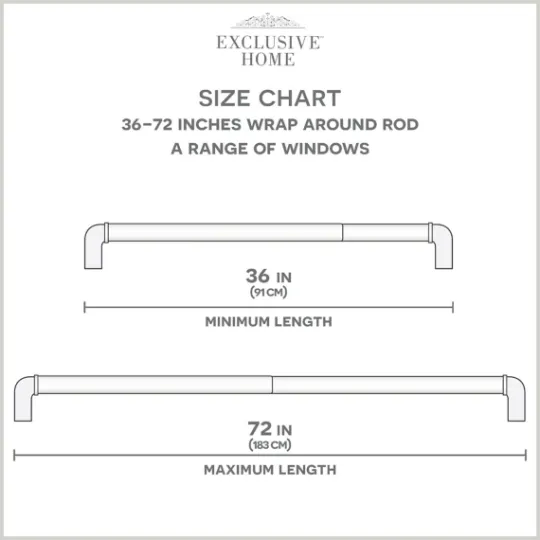 Kirkland's Home Matte Silver Hyde Wrap Around Curtain Rod, 72 In.- Curtain Rods & Hardware