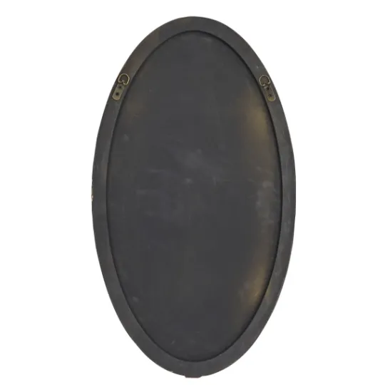 Kirkland's Home Matte Thin Wood Frame Oval Wall Mirror- Decorative Mirrors