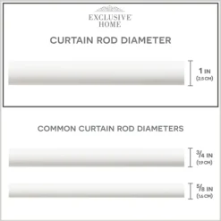 Kirkland's Home Matte White Open Sphere Curtain Rod, 72 In.- Curtain Rods & Hardware
