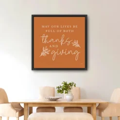 Kirkland's Home May Our Lives Giclee Canvas Wall Plaque- Wall Quotes & Signs