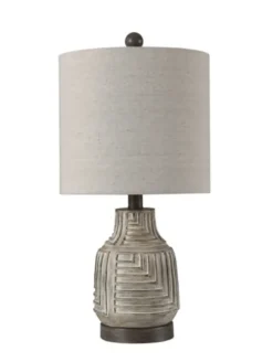 Kirkland's Home Maze Design Table Lamp- Table Lamps