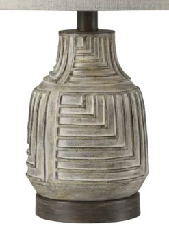 Kirkland's Home Maze Design Table Lamp- Table Lamps