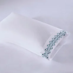 Kirkland's Home Medallion Hem Microfiber 4-Pc. Queen Sheet Set- Bed Sheets