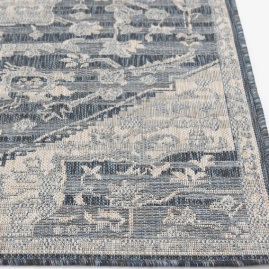 Kirkland's Home Medallion Lava Indoor/Outdoor Area Rug, 7X9- Outdoor Rugs