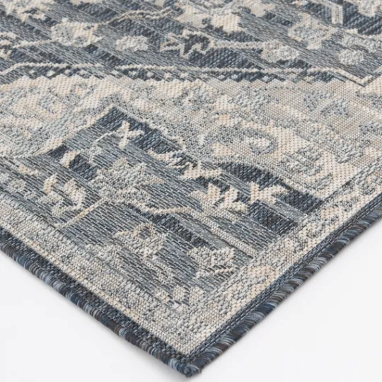 Kirkland's Home Medallion Lava Indoor/Outdoor Area Rug, 7X9- Outdoor Rugs