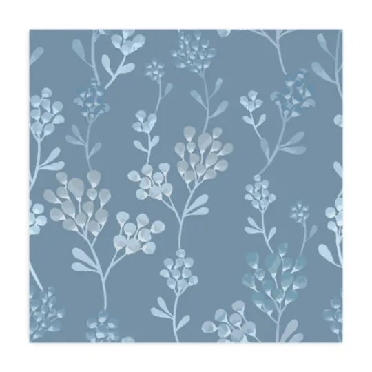 Kirkland's Home Medium Gray Florals Peel And Stick Wall Mural- Wall Murals & Wall Decals