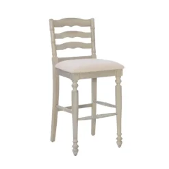 Kirkland's Home Melvin Distressed Wash Bar Stool- Bar Stools & Counter Height Stools