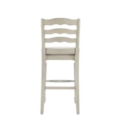 Kirkland's Home Melvin Distressed Wash Bar Stool- Bar Stools & Counter Height Stools