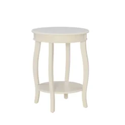 Kirkland's Home Merryweather Off White Accent Table- Accent & End Tables