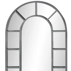 Kirkland's Home Metal Arch Frame Grid Overlay Mirror- Decorative Mirrors