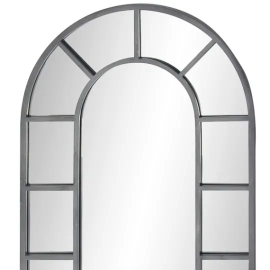 Kirkland's Home Metal Arch Frame Grid Overlay Mirror- Decorative Mirrors