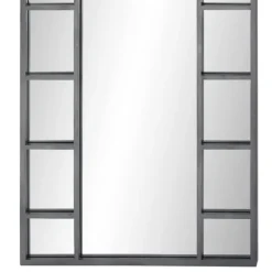 Kirkland's Home Metal Arch Frame Grid Overlay Mirror- Decorative Mirrors
