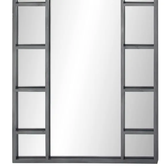 Kirkland's Home Metal Arch Frame Grid Overlay Mirror- Decorative Mirrors