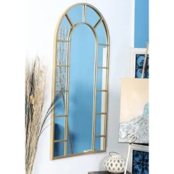 Kirkland's Home Metal Arch Pane Wall Mirror- Decorative Mirrors