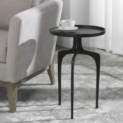 Kirkland's Home Metal Arched Legs Side Table- Accent & End Tables