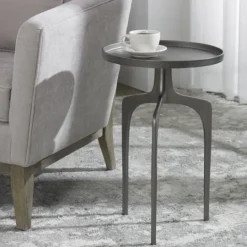 Kirkland's Home Metal Arched Legs Side Table- Accent & End Tables