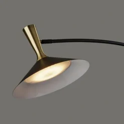 Kirkland's Home Metal Arched Modern Floor Lamp- Floor Lamps