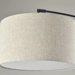 Kirkland's Home Metal Arched Oversized Shade Floor Lamp- Floor Lamps