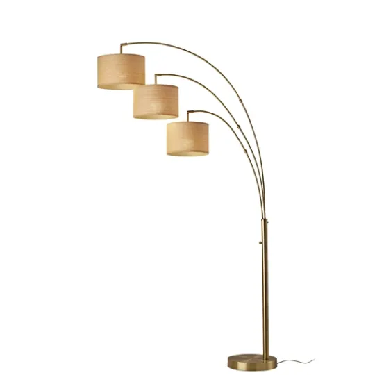 Kirkland's Home Metal 3-Arm Arched Floor Lamp- Floor Lamps