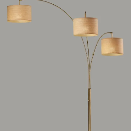 Kirkland's Home Metal 3-Arm Arched Floor Lamp- Floor Lamps