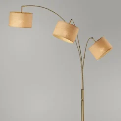 Kirkland's Home Metal 3-Arm Arched Floor Lamp- Floor Lamps