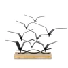 Kirkland's Home Metal Birds In Flight Tabletop Sculpture- Statues & Figurines