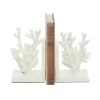 Kirkland's Home Metal Coral Bookends, Set Of 2- Decorative Accents