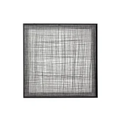 Kirkland's Home Metal Crosshatch Mesh Framed Wall Sculpture- Wall Plaques