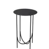 Kirkland's Home Metal Curved Base Side Table- Accent & End Tables