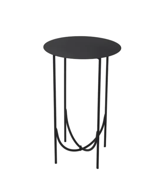 Kirkland's Home Metal Curved Base Side Table- Accent & End Tables