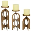 Kirkland's Home Metal Cutout Candle Holders, Set Of 3- Candle Holders