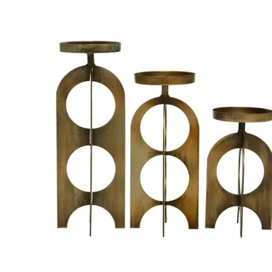 Kirkland's Home Metal Cutout Candle Holders, Set Of 3- Candle Holders
