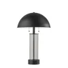 Kirkland's Home Metal Dome And Clear Glass Table Lamp- Table Lamps