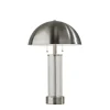 Kirkland's Home Metal Dome And Clear Glass Table Lamp- Table Lamps