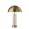 Kirkland's Home Metal Dome And Clear Glass Table Lamp- Table Lamps