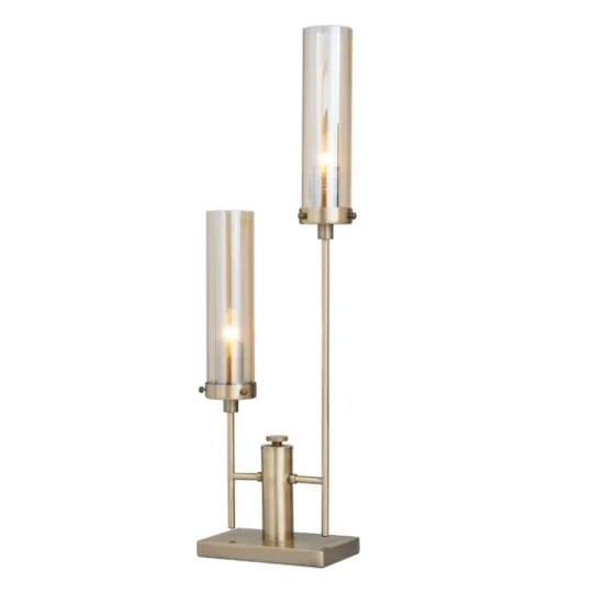 Kirkland's Home Metal Double Stem Table Lamp- Table Lamps