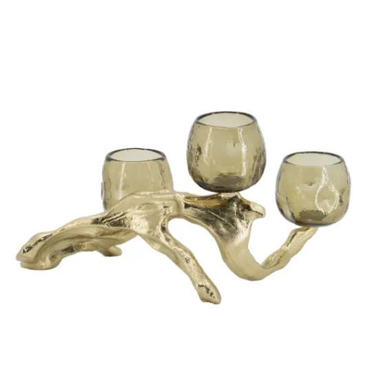 Kirkland's Home Metal Driftwood Votive Candle Holder- Candle Holders