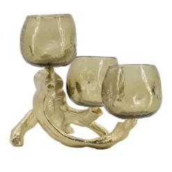 Kirkland's Home Metal Driftwood Votive Candle Holder- Candle Holders