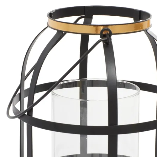 Kirkland's Home Metal Frame Lanterns, Set Of 2- Lanterns