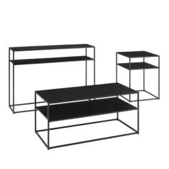Kirkland's Home Metal Frame 3-Pc. Table Set- Coffee Tables