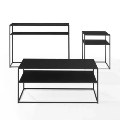 Kirkland's Home Metal Frame 3-Pc. Table Set- Coffee Tables