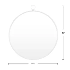 Kirkland's Home Metal Frame Round Wall Mirror- Decorative Mirrors