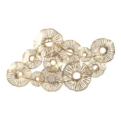 Kirkland's Home Metal Geometric Coral Clusters Wall Plaque- Wall Plaques
