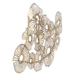 Kirkland's Home Metal Geometric Coral Clusters Wall Plaque- Wall Plaques