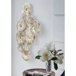 Kirkland's Home Metal Geometric Coral Clusters Wall Plaque- Wall Plaques